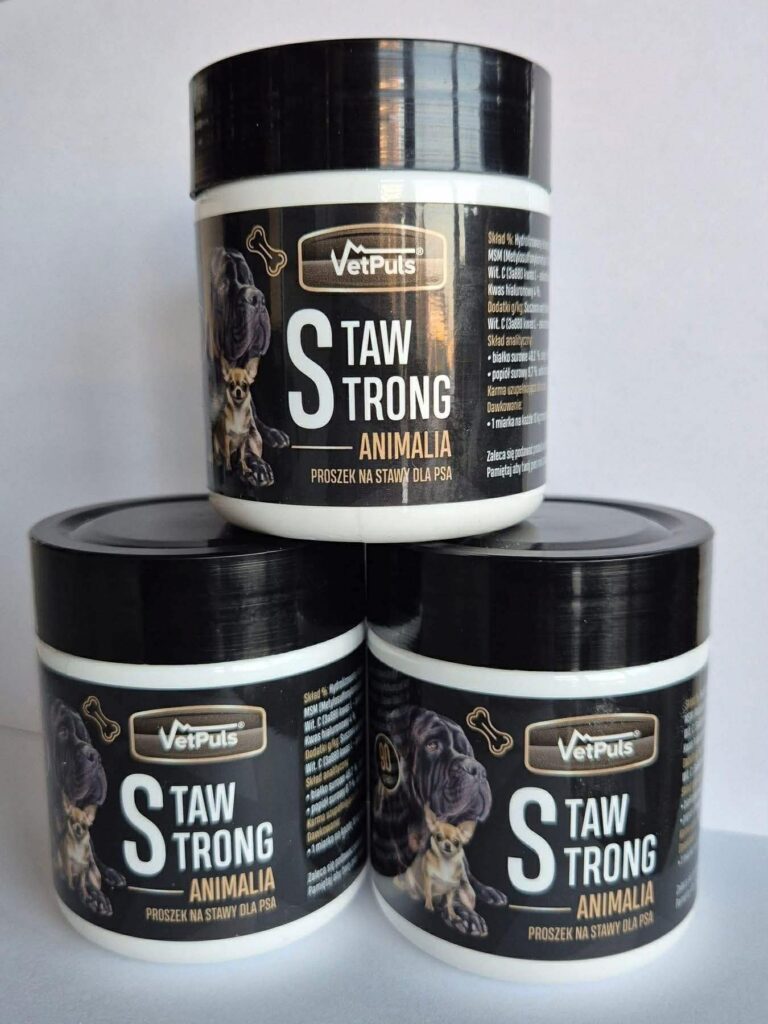 VetPuls StawStrong Animalia -proszek na stawy dla psa 90 g