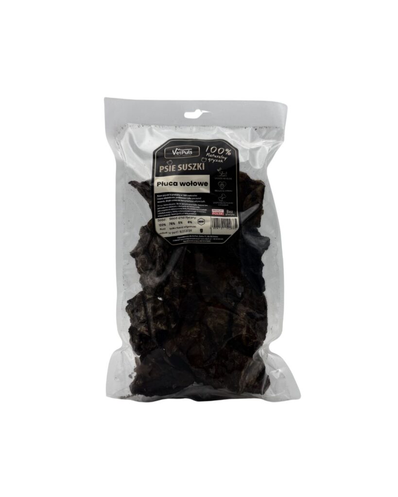 Psie suszki płuca wołowe VetPuls