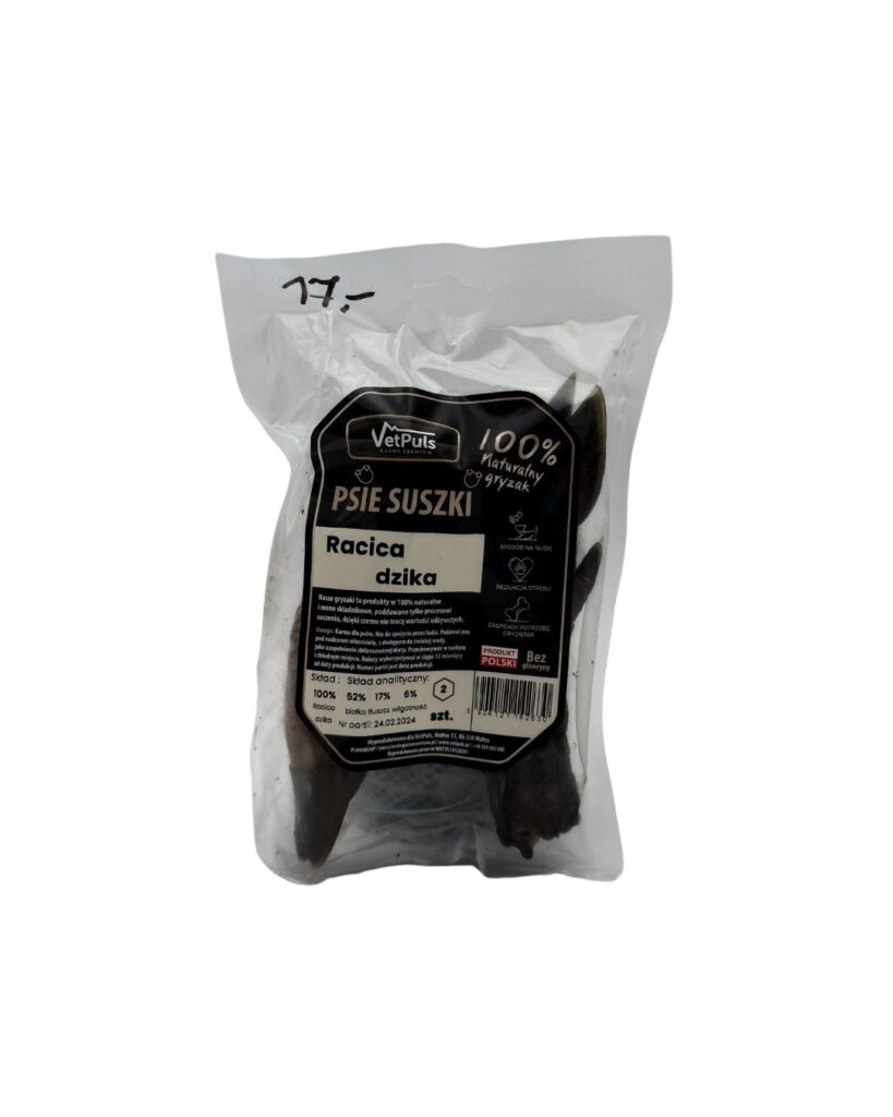 Psie suszki racica dzika VetPuls