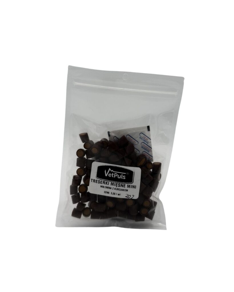 Treserki mięsne mini wołowina z kurczakiem VetPuls